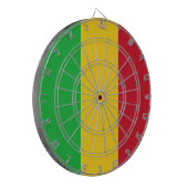 Vlag van Mali Dartbord (Voorkant Links)