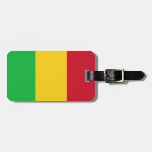 Vlag van Mali Easy ID Persoonlijk Bagagelabel (Voorkant horizontaal)
