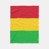 Vlag van Mali Fleece Deken (Voorkant)