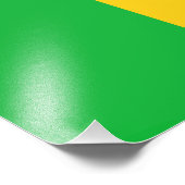 Vlag van Mali Foto Afdruk (Hoek)