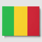 Vlag van Mali Gastenboek (Voorkant)