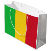 Vlag van Mali Groot Cadeauzakje (Achterkant Gekanteld)
