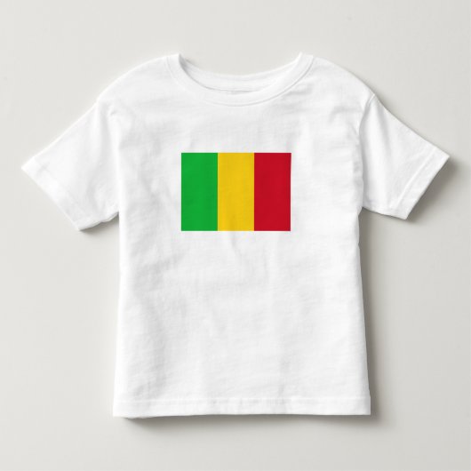 Vlag van Mali Kinder Shirts (Voorkant)