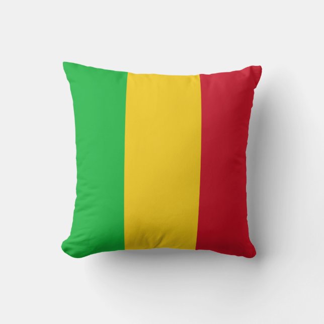 Vlag van Mali Kussen (Voorkant)
