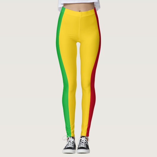 Vlag van Mali Leggings (Voorkant)