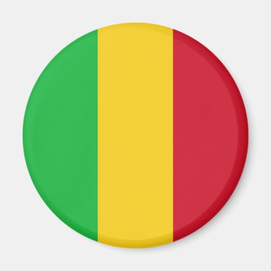 Vlag van Mali Magneet (Voorkant)