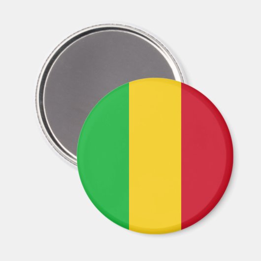 Vlag van Mali Magneet (Voorkant / Achterkant)