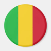 Vlag van Mali Magneet (Voorkant)
