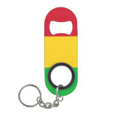 Vlag van Mali Mini Flessenopener (Voorkant)