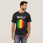 Vlag van Mali modern T-shirt (Voorkant volledig)