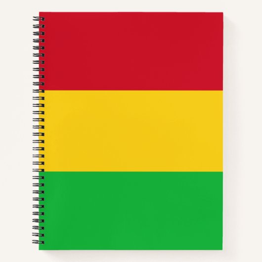 Vlag van Mali Notitieboek (Voorkant)
