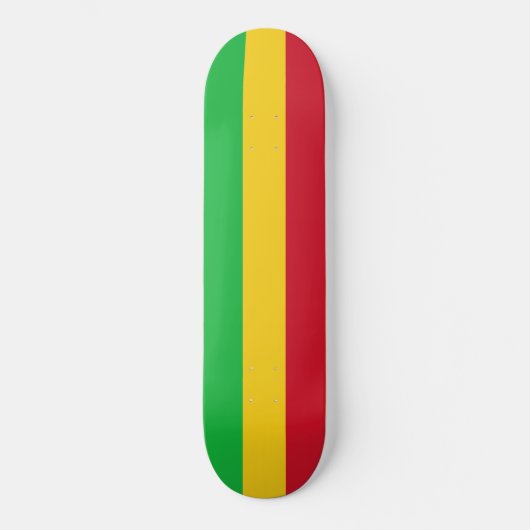 Vlag van Mali Persoonlijk Skateboard (Voorkant)