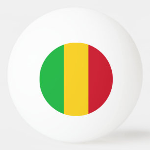 Vlag van Mali Pingpongbal