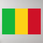 Vlag van Mali Poster (Voorkant)