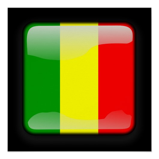 Vlag van Mali Poster (Voorkant)