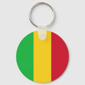 Vlag van Mali Sleutelhanger (Achterkant)