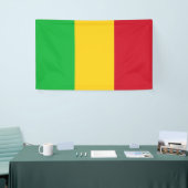 Vlag van Mali Spandoek (Beurs)