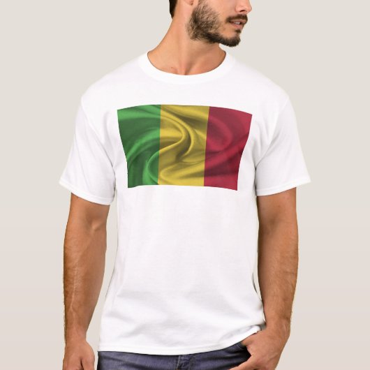 Vlag van Mali T-shirt (Voorkant)