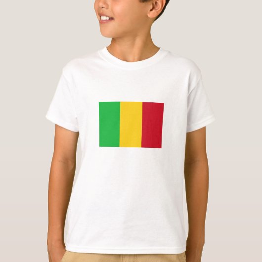 Vlag van Mali T-shirt (Voorkant)