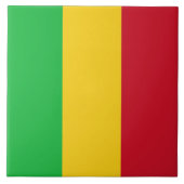 Vlag van Mali Tegeltje (Voorkant)