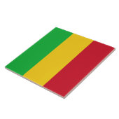 Vlag van Mali Tegeltje (Zijkant)