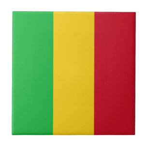 Vlag van Mali Tegeltje