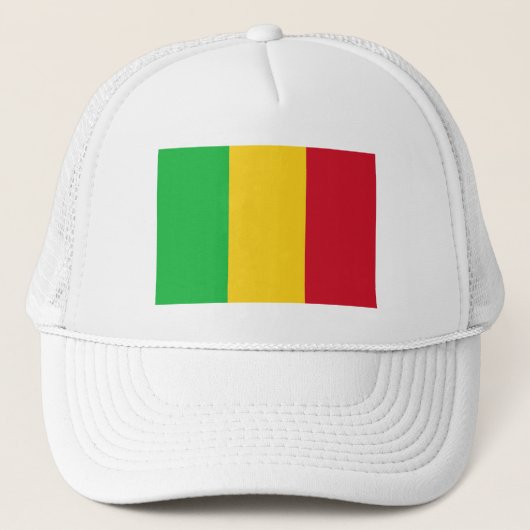 Vlag van Mali Trucker Pet (Voorkant)