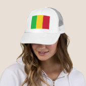Vlag van Mali Trucker Pet (In situ)