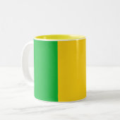 Vlag van Mali Tweekleurige Koffiemok (Voorkant links)