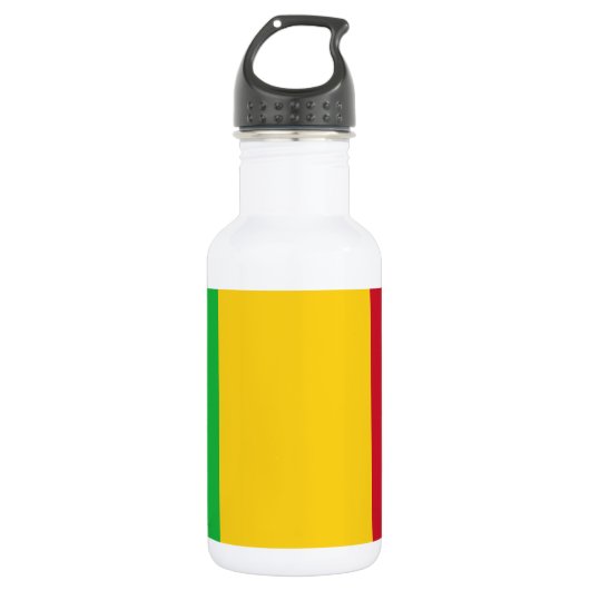 Vlag van Mali Waterfles (Voorkant)