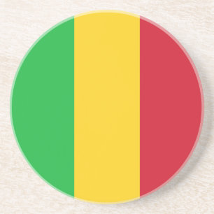 Vlag van Mali Zandsteen Onderzetter