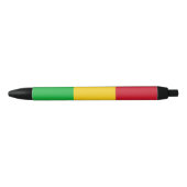 Vlag van Mali Zwarte Inkt Pen (Voorkant)