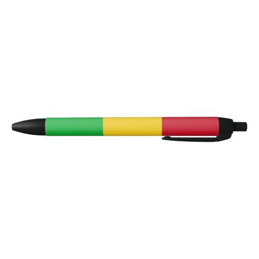 Vlag van Mali Zwarte Inkt Pen (Bodem)