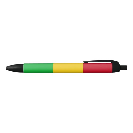 Vlag van Mali Zwarte Inkt Pen (Bovenkant)