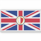 Vlag van Malta (1898-1943) Sticker (Voorkant)