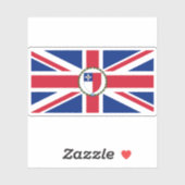 Vlag van Malta (1943-1964) Sticker (Vel)