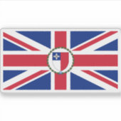 Vlag van Malta (1943-1964) Sticker (Voorkant)