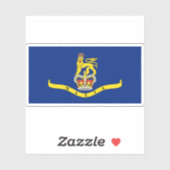 Vlag van Malta (1964-1974) Sticker (Vel)