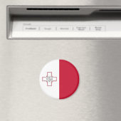 Vlag van Malta Magnet (Insitu (Vaatwasser))
