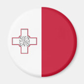 Vlag van Malta Magnet (Voorkant)