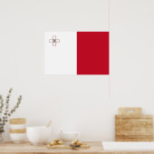 Vlag van Malta Poster (Keuken)