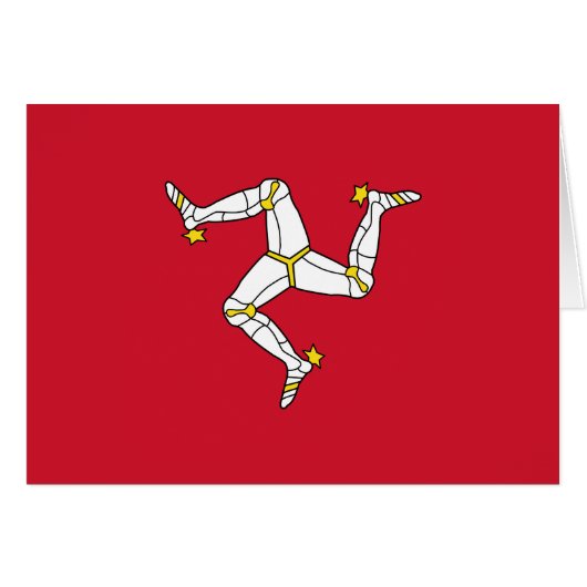 Vlag van Man (Voorkant Horizontaal)