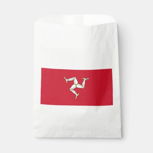 Vlag van Man Bedankzakje (Voorkant)