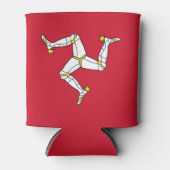 Vlag van Man Blikjeskoeler (Voorkant)
