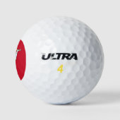 Vlag van Man Golfballen (Logo)