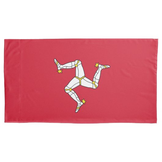 Vlag van Man Kussensloop (Voorkant)