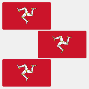 Vlag van Man Labels