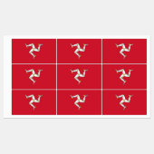 Vlag van Man Labels (Vel)