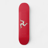 Vlag van Man Persoonlijk Skateboard (Voorkant)
