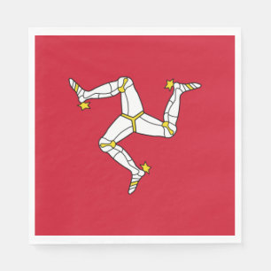 Vlag van Man Servet
